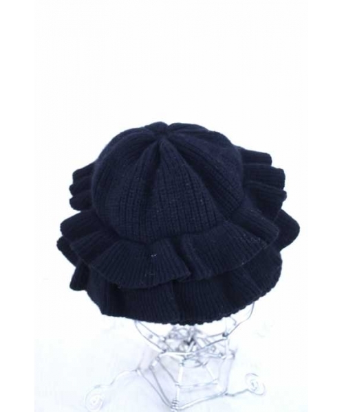 ブランド古着】フリルニットワッチ（ニットキャップ/ビーニー
