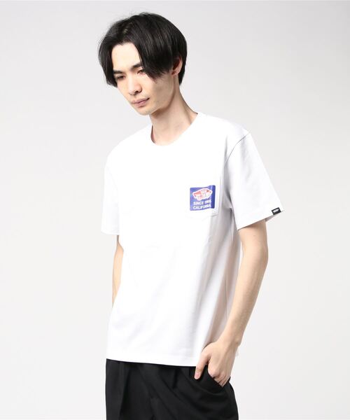クルーネック半袖tシャツ Tシャツ カットソー トップス Vass Mt52ms Tシャツ カットソー Vans ヴァンズ Vass Mt52ms Vans バンズ のファッション セール