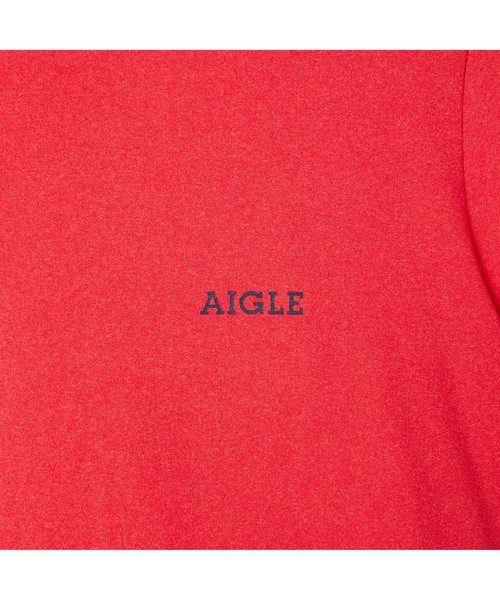 AIGLE(エーグル)の「吸水速乾 ステンダール 半袖Tシャツ(Tシャツ/カットソー・レディース・ホワイト/レッド/ダークネイビー・S/M/L)」の7枚目の写真