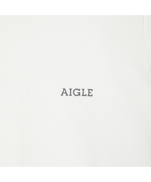 AIGLE(エーグル)の「吸水速乾 ステンダール 半袖Tシャツ(Tシャツ/カットソー・レディース・ホワイト/レッド/ダークネイビー・S/M/L)」の12枚目の写真