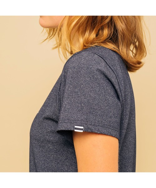 AIGLE(エーグル)の「吸水速乾 ステンダール 半袖Tシャツ(Tシャツ/カットソー・レディース・ホワイト/レッド/ダークネイビー・S/M/L)」の16枚目の写真