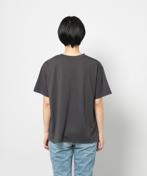 PAGEBOY（ページボーイ）の「スケルトンフォトグラフィックT（Tシャツ/カットソー・レディース・チャコールグレー/オフホワイト・FREE）」の5枚目の写真