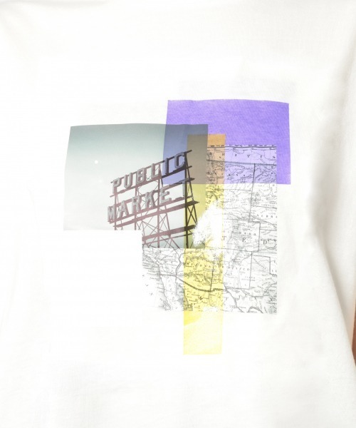 PAGEBOY（ページボーイ）の「スケルトンフォトグラフィックT（Tシャツ/カットソー・レディース・チャコールグレー/オフホワイト・FREE）」の7枚目の写真