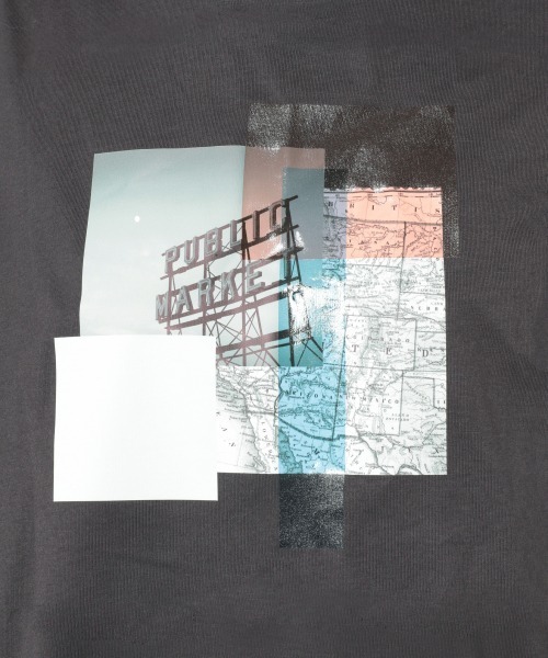 PAGEBOY（ページボーイ）の「スケルトンフォトグラフィックT（Tシャツ/カットソー・レディース・チャコールグレー/オフホワイト・FREE）」の12枚目の写真