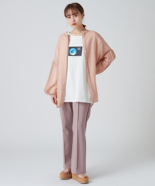 mystic（ミスティック）の「ロングTシャツ/E.T（Tシャツ/カットソー・レディース・ブラック/ブラウン・FREE）」の5枚目の写真