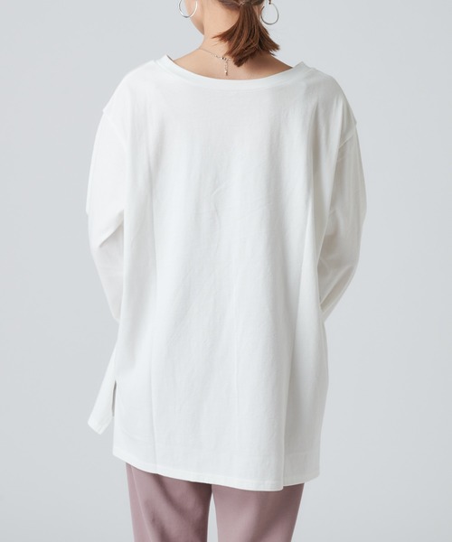 mystic（ミスティック）の「ロングTシャツ/E.T（Tシャツ/カットソー・レディース・ブラック/ブラウン・FREE）」の6枚目の写真