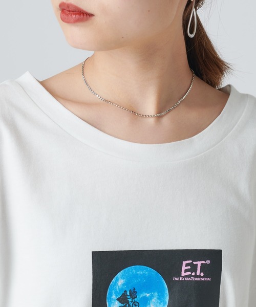 mystic（ミスティック）の「ロングTシャツ/E.T（Tシャツ/カットソー・レディース・ブラック/ブラウン・FREE）」の8枚目の写真