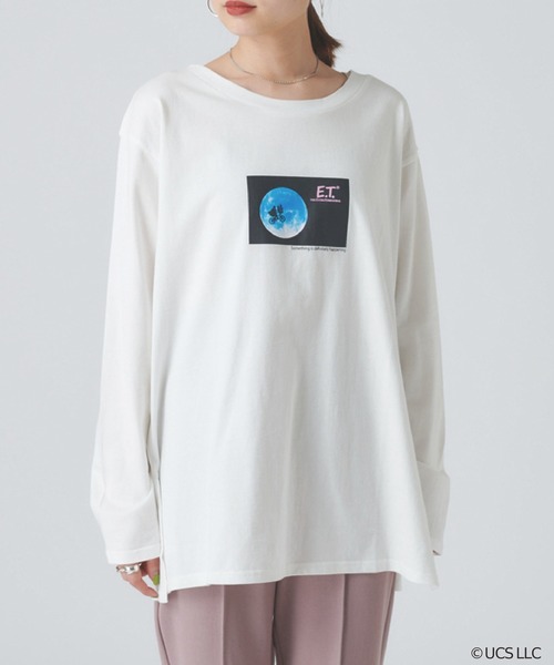 mystic（ミスティック）の「ロングTシャツ/E.T（Tシャツ/カットソー・レディース・ブラック/ブラウン・FREE）」の16枚目の写真