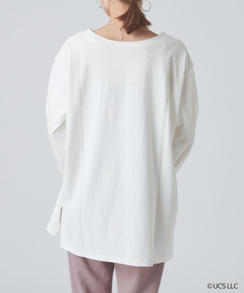 mystic（ミスティック）の「ロングTシャツ/E.T（Tシャツ/カットソー・レディース・ブラック/ブラウン・FREE）」の14枚目の写真