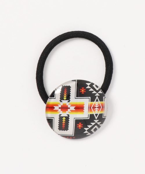 チャイハネ（チャイハネ）の「【チャイハネ】ネイティブ柄ガラスヘアゴム（ヘアゴム・レディース・その他1/その他2/その他3/その他4/その他5・FREE）」の2枚目の写真