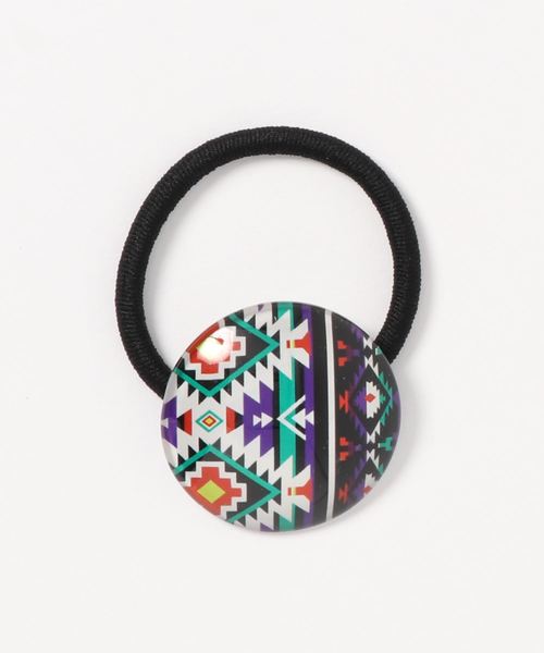 チャイハネ（チャイハネ）の「【チャイハネ】ネイティブ柄ガラスヘアゴム（ヘアゴム・レディース・その他1/その他2/その他3/その他4/その他5・FREE）」の4枚目の写真
