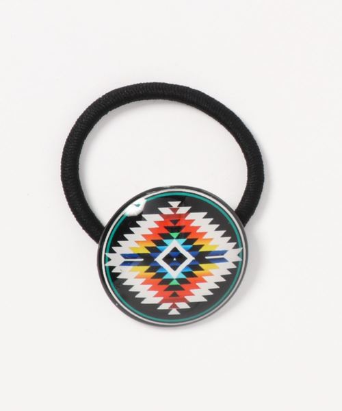チャイハネ（チャイハネ）の「【チャイハネ】ネイティブ柄ガラスヘアゴム（ヘアゴム・レディース・その他1/その他2/その他3/その他4/その他5・FREE）」の5枚目の写真