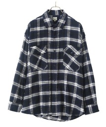 GOLD | GOLD / ゴールド：SLUB NEL CHECK BIG POCKET WORK SHIRT：GL28481[MUS](シャツ/ブラウス)