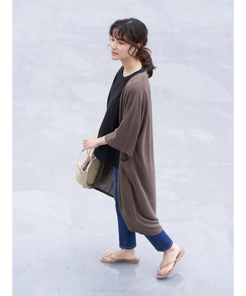 AMERICAN HOLIC(アメリカンホリック)の「ショルダータックフレンチスリーブカットプルオーバー〇 *(Tシャツ/カットソー・レディース・ブラック/ブラウン/オフホワイト/キャメル・M/L)」の5枚目の写真