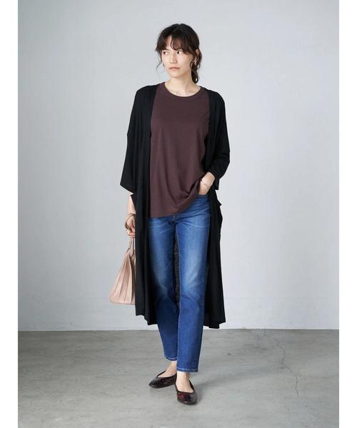 ＊書生絣フレンチスリーブのプルオーバー ＋ ショルダーbag ＊ 久留米絣 /着物リメイク プルオーバー │ ウェア │ 編み物 │ レシピ（編み図・編み方