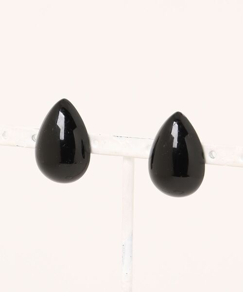 tone(トーン)の「【lea.acc*maamee*】しずくマーブルシンプルピアス(ピアス(両耳用)・レディース・イエロー/ブルー/グリーン/ベージュ/グリーン系その他/ホワイト/ブラック/ボルドー・FREE)」の3枚目の写真