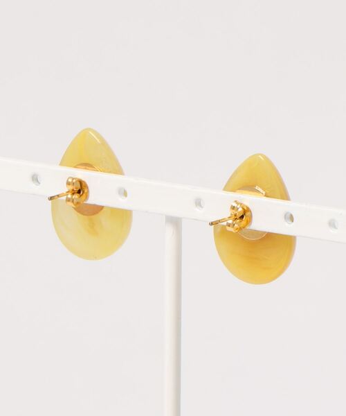 tone(トーン)の「【lea.acc*maamee*】しずくマーブルシンプルピアス(ピアス(両耳用)・レディース・イエロー/ブルー/グリーン/ベージュ/グリーン系その他/ホワイト/ブラック/ボルドー・FREE)」の9枚目の写真