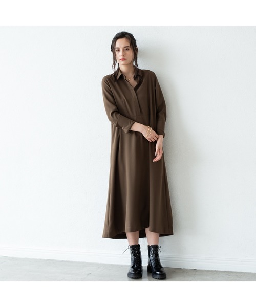 LOUNGEDRESS（ラウンジドレス）の「コクーンシャツワンピース