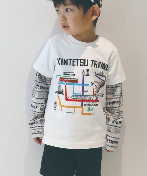 近鉄電車ｐｔ 重ね着ｔシャツ ｔ ｏｎ ｔ Tシャツ カットソー Hungry Heart ハングリーハート のファッション通販 Zozotown