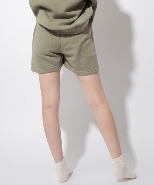 Mysa&Liina（ミーサリーナ）の「パーカー＋ショートパンツSETUP（ルームウェア/パジャマ・レディース・ベージュ/サックスブルー/グリーン/ラベンダー/ピンク/オフホワイト/ブラック/ブラウン/ピンクベージュ・M/L）」の18枚目の写真