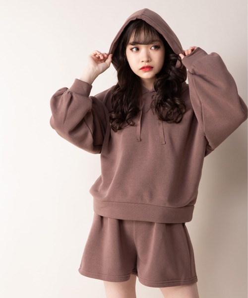 セール】パーカー＋ショートパンツSETUP（ルームウェア/パジャマ