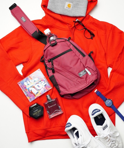 MEI(メイ)の「MEI OLD BASIC BODY SHOUL(ST)(ボディバッグ/ウエストポーチ・レディース・ホワイト/ブルー/イエロー/レッド/グレー/ワイン/ブラウン/ライトブルー/グリーン・FREE)」の9枚目の写真