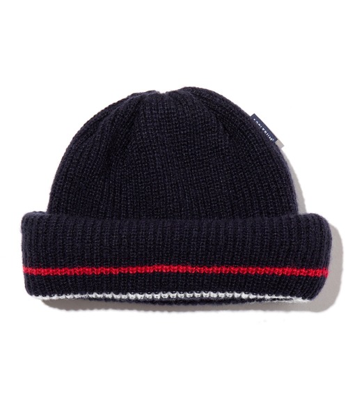 APPLEBUM(アップルバム)の「Reversible Knit Cap(ニットキャップ/ビーニー・メンズ・ネイビー・FREE)」の7枚目の写真