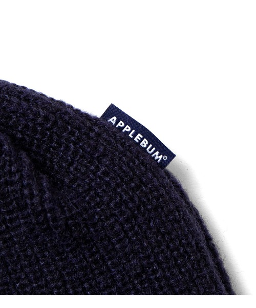 APPLEBUM(アップルバム)の「Reversible Knit Cap(ニットキャップ/ビーニー・メンズ・ネイビー・FREE)」の6枚目の写真