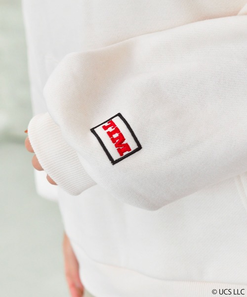 PairPair（ペアペア）の「ミミ付きティムフーディー（パーカー・レディース・ベージュ/アイボリー・FREE）」の16枚目の写真