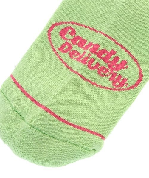 Candy Stripper（キャンディストリッパー）の「SUNNY CANDY SOCKS（ソックス/靴下・レディース・ライム/パープル/ブラック・FREE）」の8枚目の写真