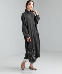 green label relaxing | CFC ボリューム スリーブ ボトル ネック ワンピース(ワンピース)