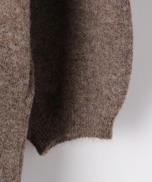 green label relaxing（グリーンレーベルリラクシング）の「CFC ボリューム スリーブ ボトル ネック ワンピース（ワンピース・レディース・ダークグレー/ベージュ/モカ・FREE）」の16枚目の写真