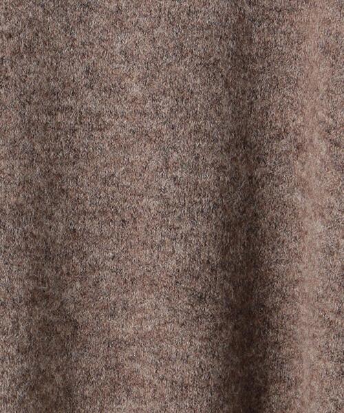 green label relaxing（グリーンレーベルリラクシング）の「CFC ボリューム スリーブ ボトル ネック ワンピース（ワンピース・レディース・ダークグレー/ベージュ/モカ・FREE）」の19枚目の写真