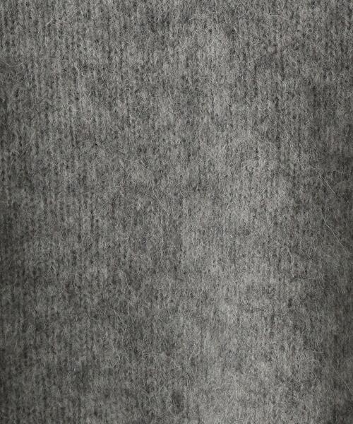 Steven Alan（スティーブンアラン）の「＜Steven Alan＞ALPACA WOOL V NECK KNIT/ニット ◆（ニット/セーター・レディース・グレー/イエロー・FREE）」の22枚目の写真