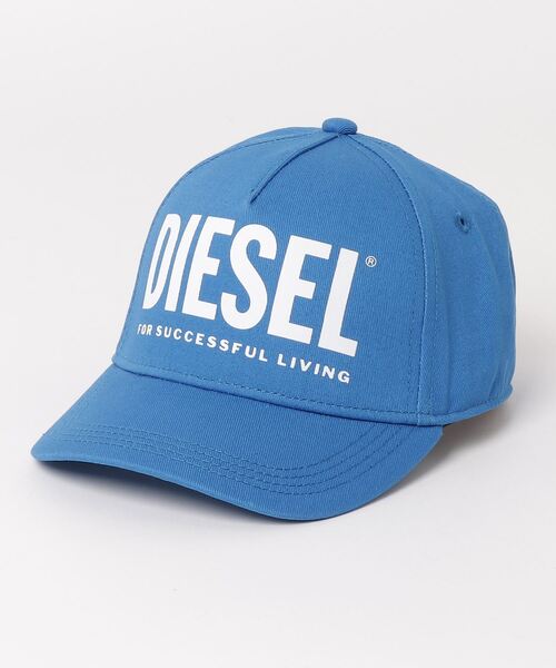 ★さん専用DIESEL デニム風 ベースボールキャップ C-GABLE Baseball cap in treated denim｜ブルー｜メンズ｜DIESEL