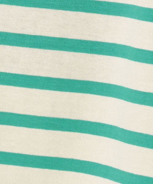 Le Minor(ルミノア)の「【SHIPS any別注】Le minor: ボーダー TEE◇(Tシャツ/カットソー・レディース・チャコールグレー/ネイビー/ピンク/グリーン・ONE SIZE)」の12枚目の写真