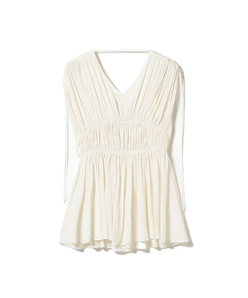 Lokitho Effe ギャザーブラウス シャツ ブラウス Effe Beams エッフェビームス のファッション