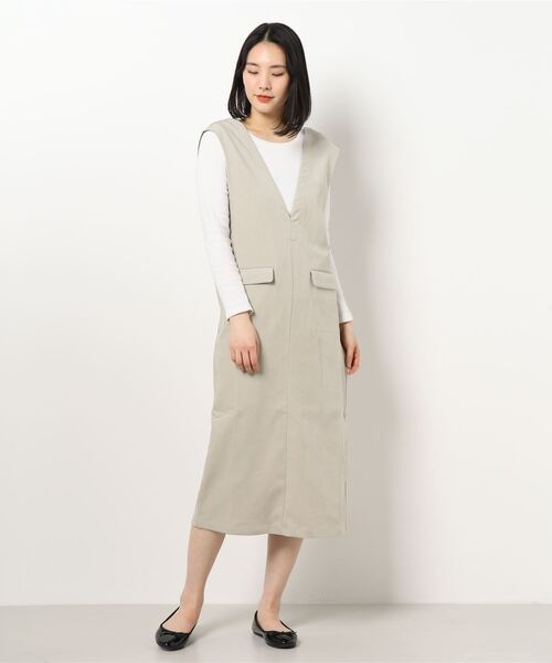 セール Vネックワンピース ワンピース 179 Wg イチナナキュウダブルジー のファッション通販 Zozotown