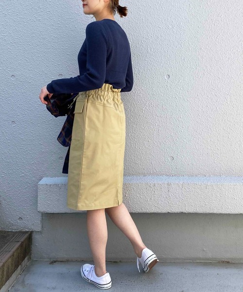 PICCIN（ピッチン）の「ヘンリーネックニット（ニット/セーター・レディース・チャコールグレー/ブラック/ベージュ・M）」の12枚目の写真