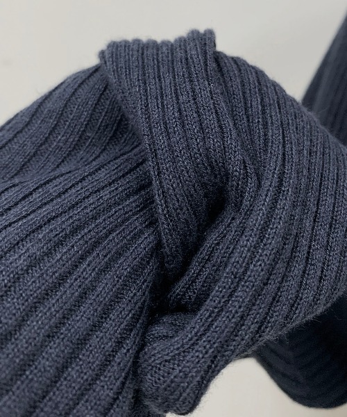 PICCIN（ピッチン）の「ヘンリーネックニット（ニット/セーター・レディース・チャコールグレー/ブラック/ベージュ・M）」の8枚目の写真