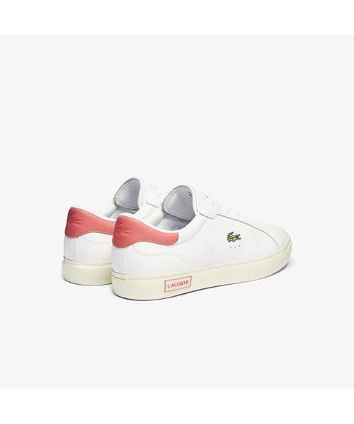 LACOSTE(ラコステ)の「メンズ POWERCOURT 0721 1(スニーカー・メンズ・ホワイト/ホワイト×グリーン/ホワイト×ピンク・25.5cm/26.5cm/28.5cm/25.0cm/26.0cm/27.0cm/28.0cm)」の15枚目の写真