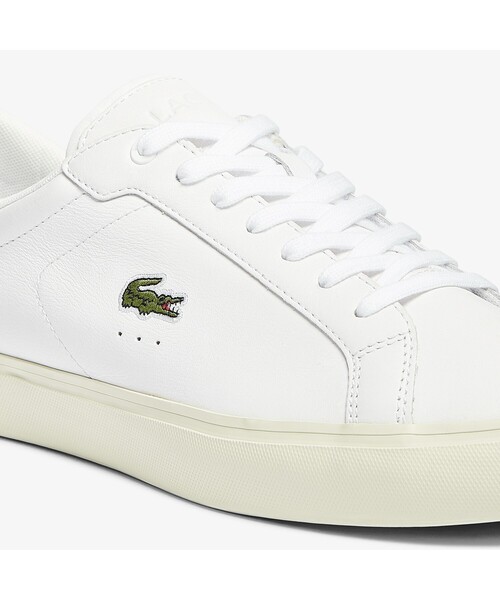 LACOSTE(ラコステ)の「メンズ POWERCOURT 0721 1(スニーカー・メンズ・ホワイト/ホワイト×グリーン/ホワイト×ピンク・25.5cm/26.5cm/28.5cm/25.0cm/26.0cm/27.0cm/28.0cm)」の16枚目の写真