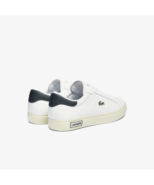 LACOSTE(ラコステ)の「メンズ POWERCOURT 0721 1(スニーカー・メンズ・ホワイト/ホワイト×グリーン/ホワイト×ピンク・25.5cm/26.5cm/28.5cm/25.0cm/26.0cm/27.0cm/28.0cm)」の18枚目の写真