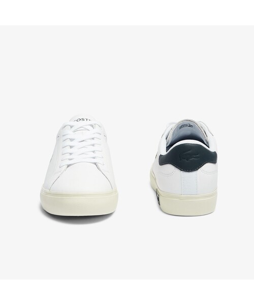 LACOSTE(ラコステ)の「メンズ POWERCOURT 0721 1(スニーカー・メンズ・ホワイト/ホワイト×グリーン/ホワイト×ピンク・25.5cm/26.5cm/28.5cm/25.0cm/26.0cm/27.0cm/28.0cm)」の14枚目の写真