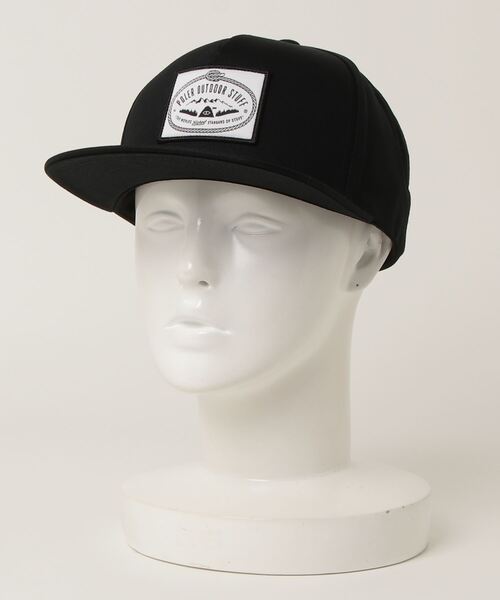 POLeR（ポーラー）の「【POLER / ポーラー】LASSO PATCH HAT（キャップ・メンズ・ブラック/コバルトブルー・FREE）」の2枚目の写真