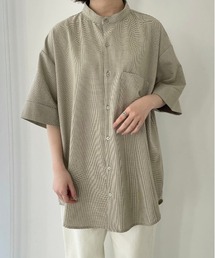 ルーズチェックシャツ