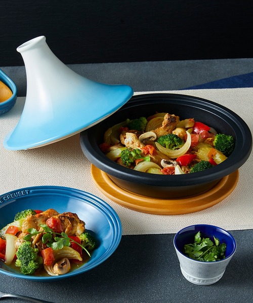 Le Creuset（ルクルーゼ）の「タジン 27cm フジ（キッチンツール