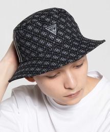 WEGO/GS MONOGRAM BUCKET HAT