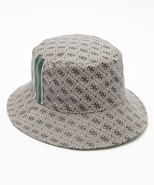 Guess（ゲス）の「WEGO/GS MONOGRAM BUCKET HAT（ハット・メンズ・グレー/ブラック・FREE）」の6枚目の写真