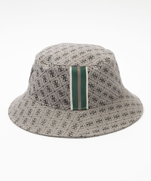 Guess（ゲス）の「WEGO/GS MONOGRAM BUCKET HAT（ハット・メンズ・グレー/ブラック・FREE）」の7枚目の写真